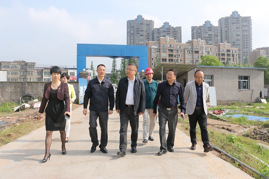 市委常委、市政府副市長(zhǎng)任友群調(diào)研上饒師范新校區(qū)