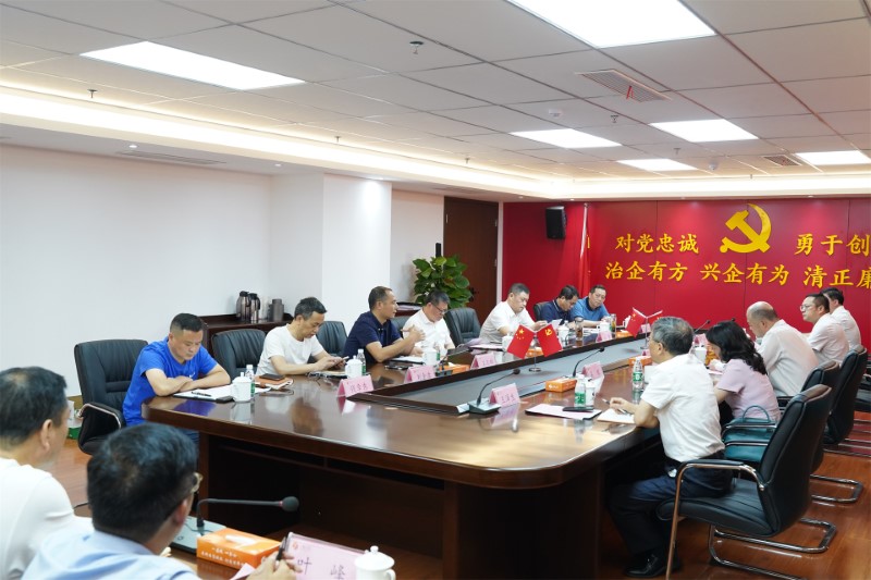 中國外運股份有限公司華南區(qū)域總經理助理張燁坤一行蒞臨我司開展合作洽談