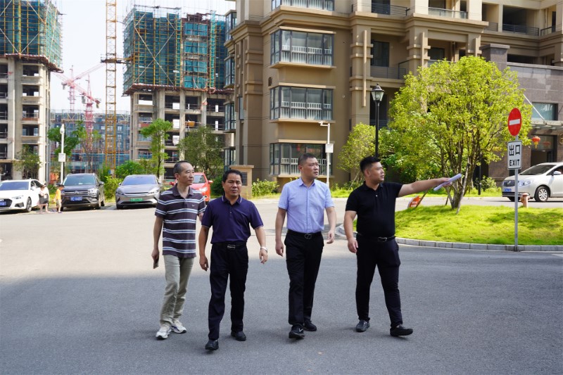 江宇調(diào)研紫陽房地產(chǎn)公司在建項(xiàng)目