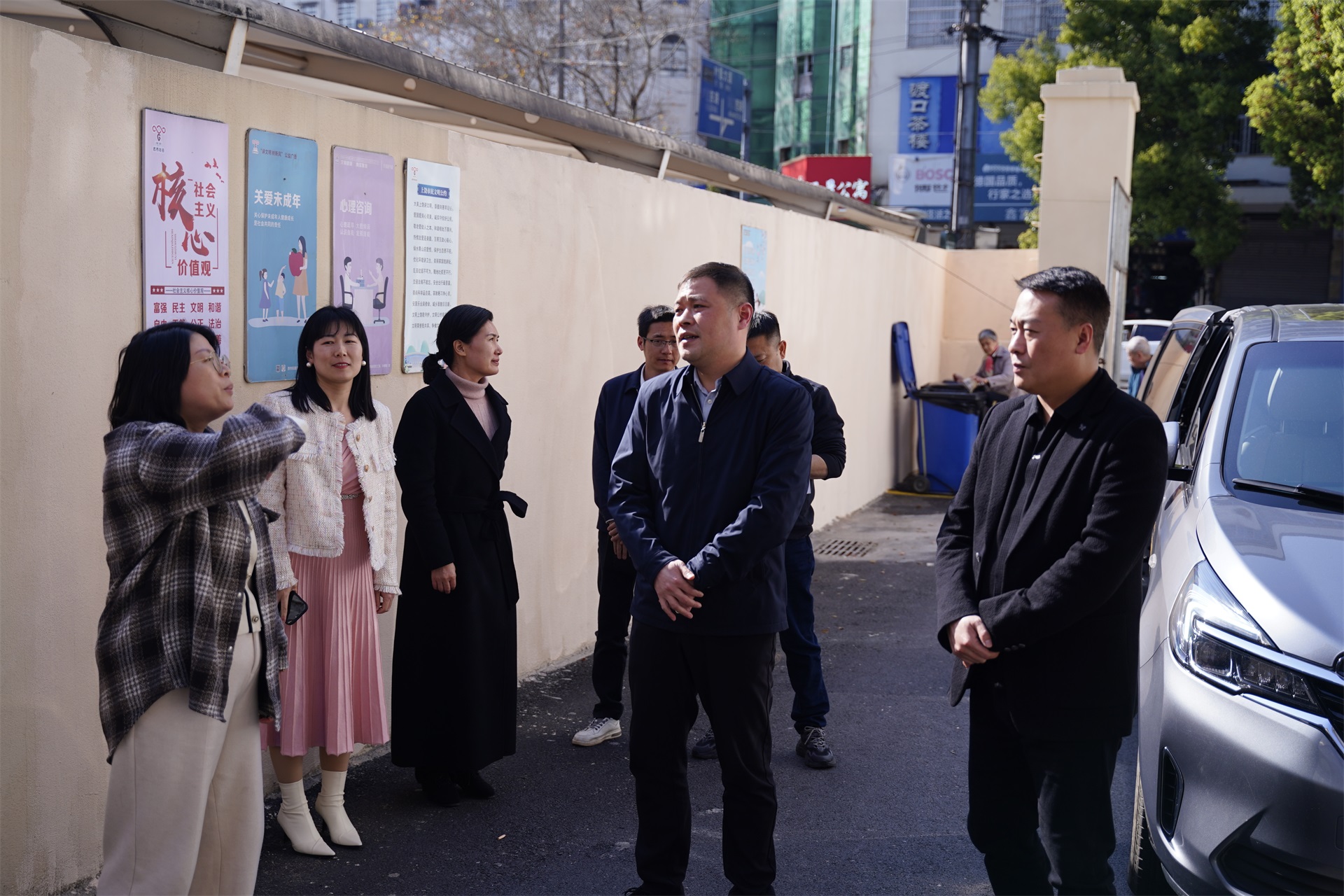 集團(tuán)黨委書記、董事長江宇帶隊(duì)開展創(chuàng)文工作檢查調(diào)研