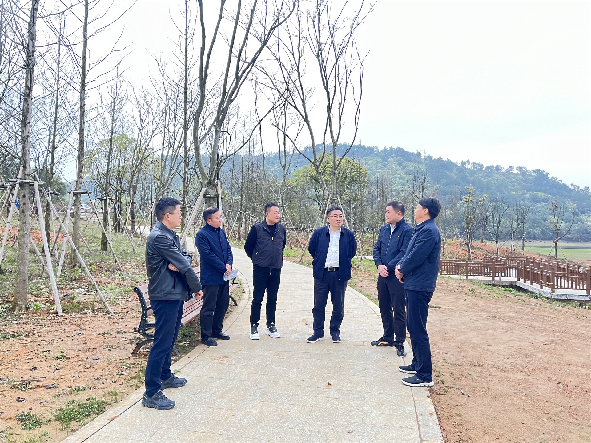 市委常委、常務(wù)副市長(zhǎng)饒清華調(diào)研我司豐溪河谷片區(qū)開(kāi)發(fā)項(xiàng)目